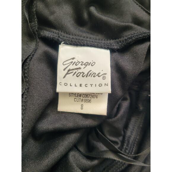 VTG Y2K Babydoll Halter Tiered Dress Size 8 Fairy Grunge Balletcore Coquette - Picture 6 of 6